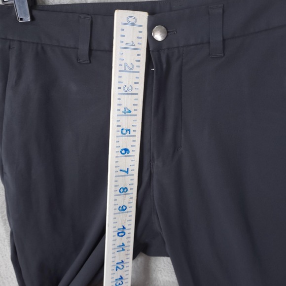 Lululemon Pants 32 Slim Tapered Stretch Chino Zip Pocket Work Golf - Picture 10 of 12